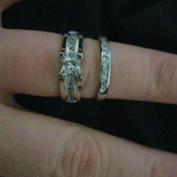 Two ring set - Picture 2 of 2